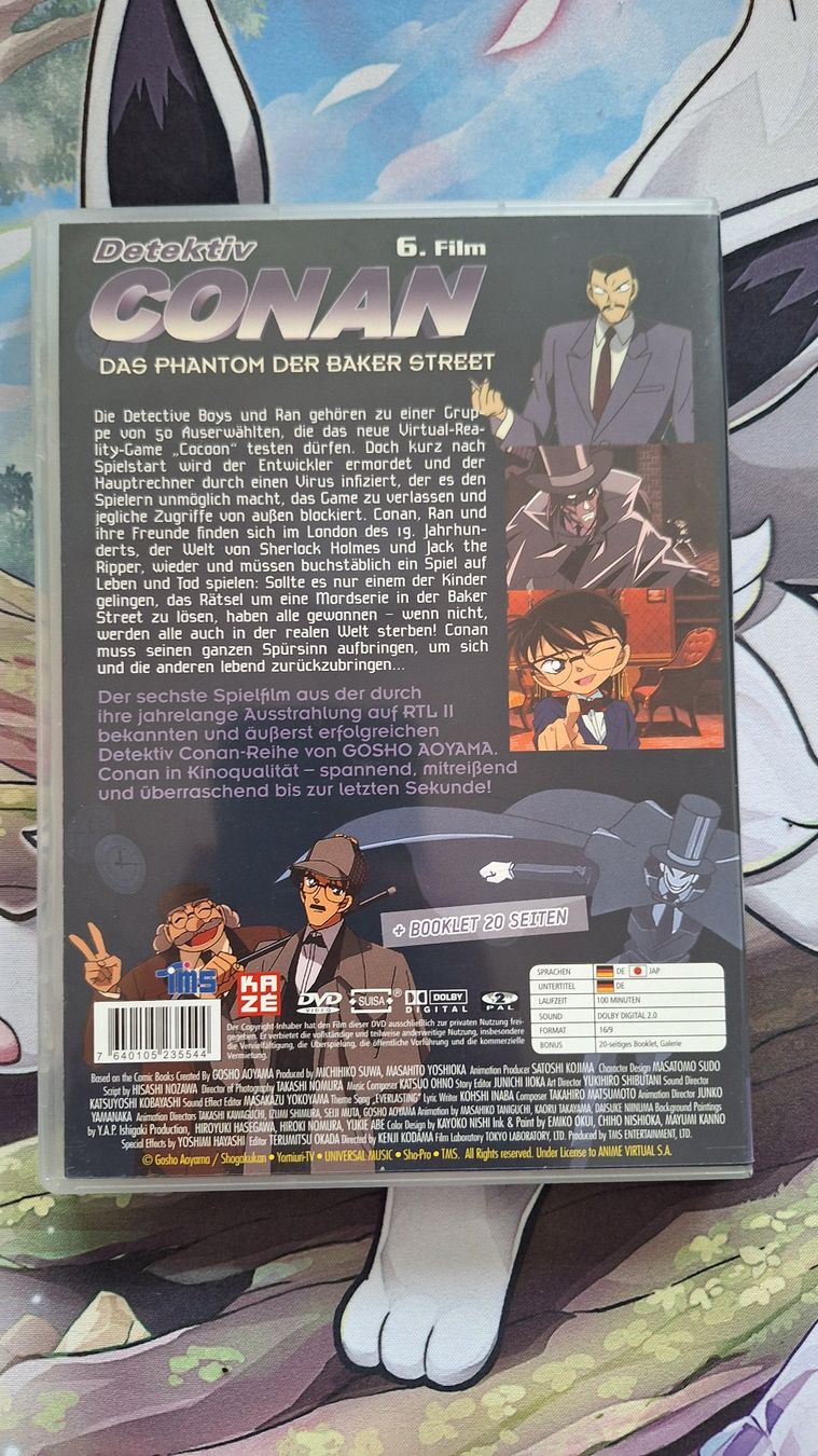 Alle DVDs: Detektiv Conan - das Phantom der Baker Street DVD – Gebraucht aus Altstätten SG von GGsGameshop 1