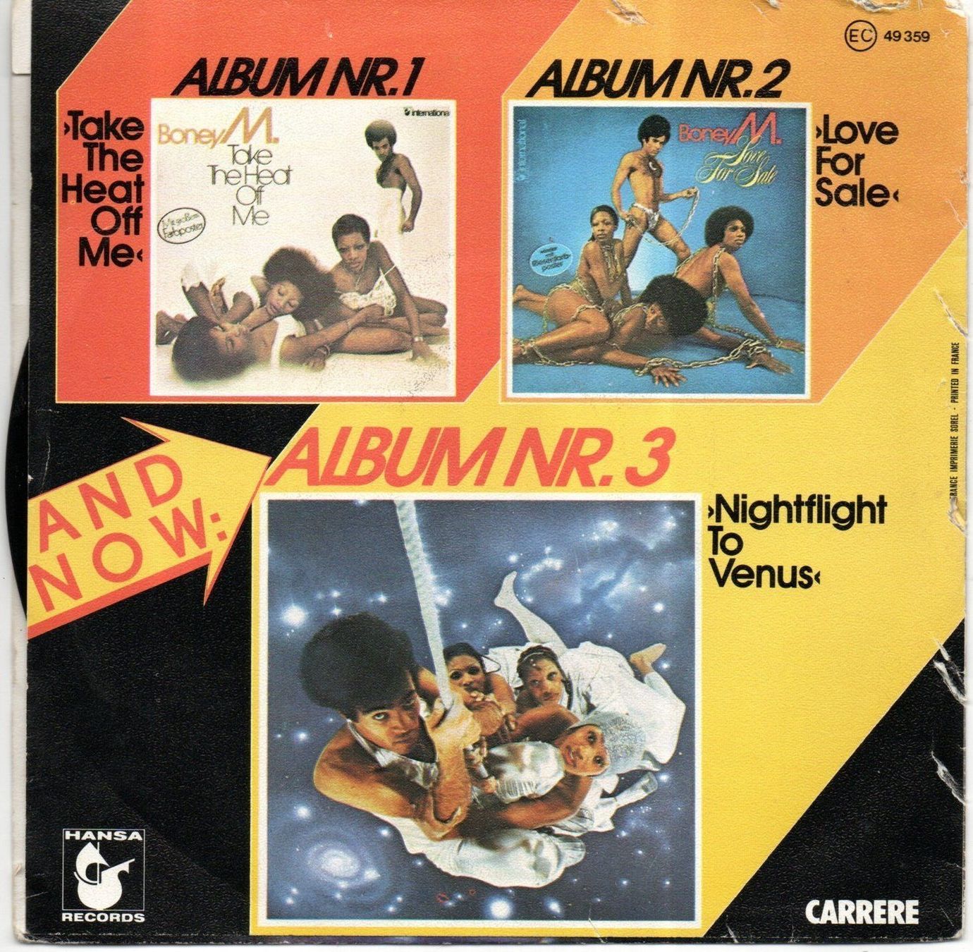 Dischi in vinile: BONEY M. - RIVERS OF BABYLON - SINGLE – Usato da Greifensee venduto da scharmant 1