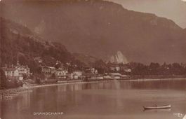 Grandchamp (Villeneuve VD), carte-photo vers 1910-20