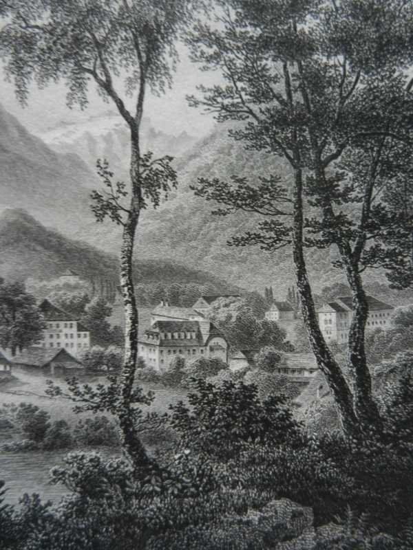 Gravures: Interlaken Stahlstich – D'occasion à Risch par Rischli15 5