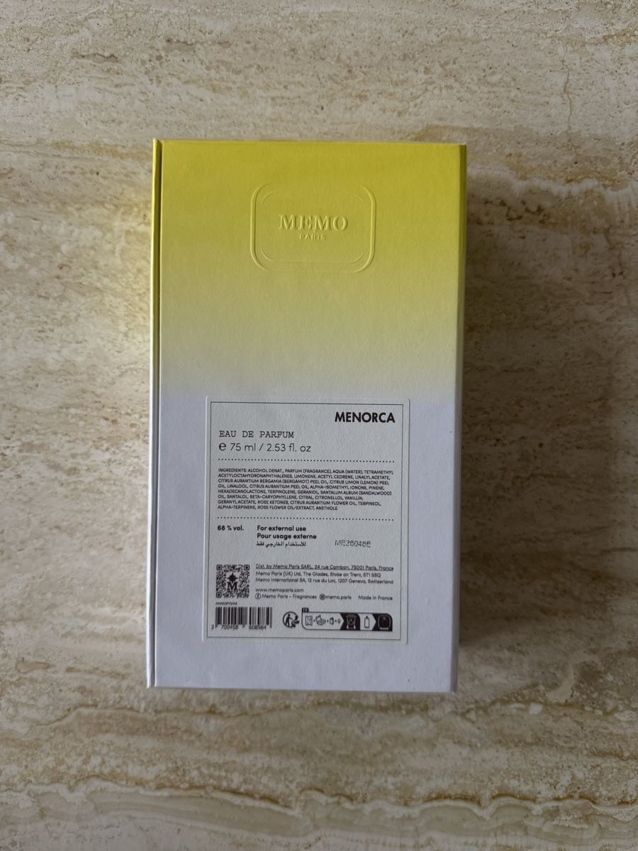 Parfum & Eau de Toilette: New MEMO Paris Menorca Eau de Parfum 75 ml – Neu und originalverpackt aus Winterthur von Vyv7 2