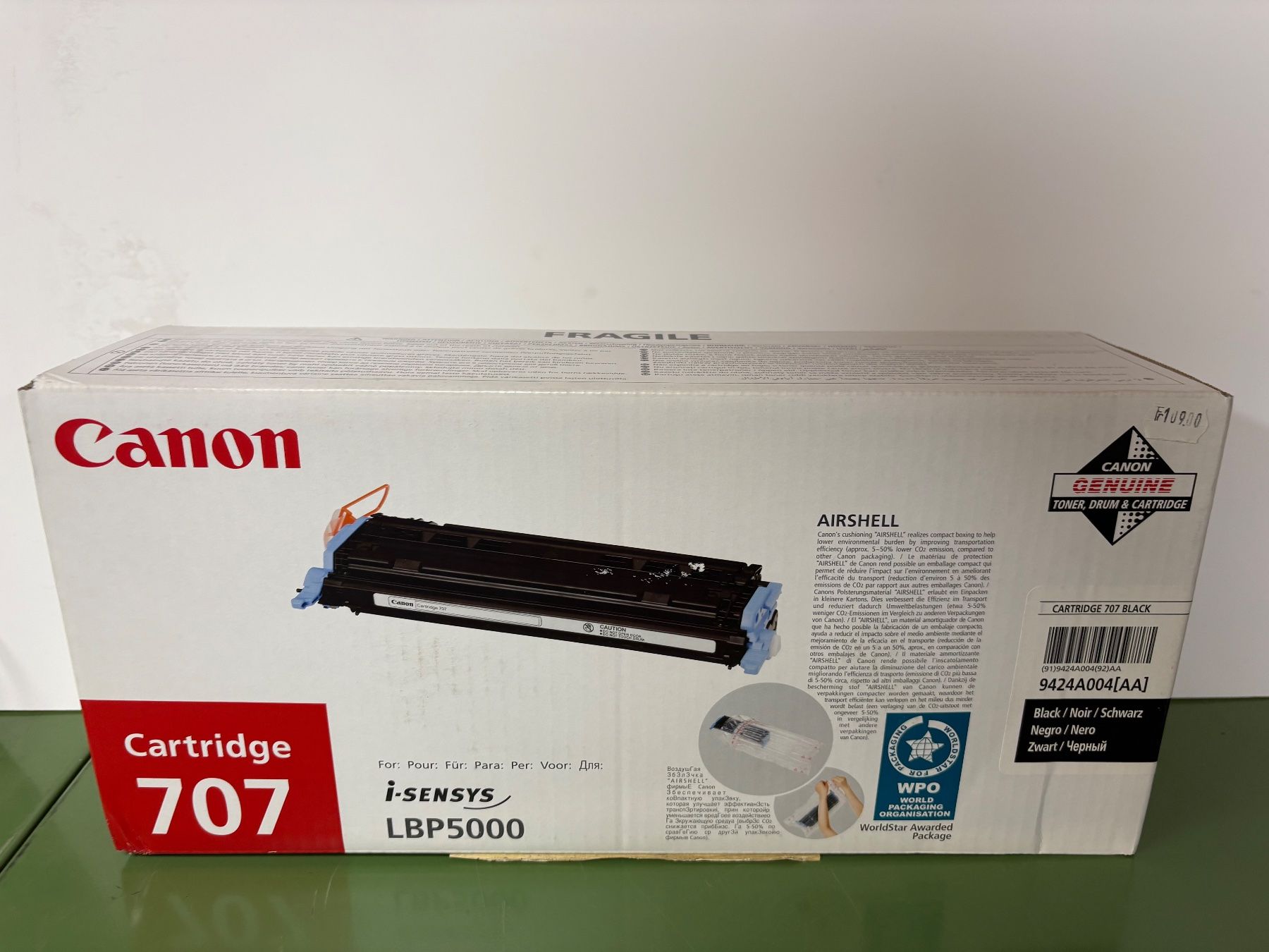 Canon Cartucce per stampanti & toner: Original Canon 707 Toner Schwarz – Usato da Weite venduto da FTW-AG
