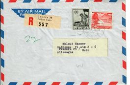 R - Genève 10 Nations Unies nach Deutschland 1957