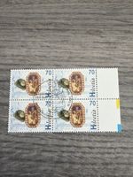 Briefmarken 70 Rappen Musik 4er Streifen 1996