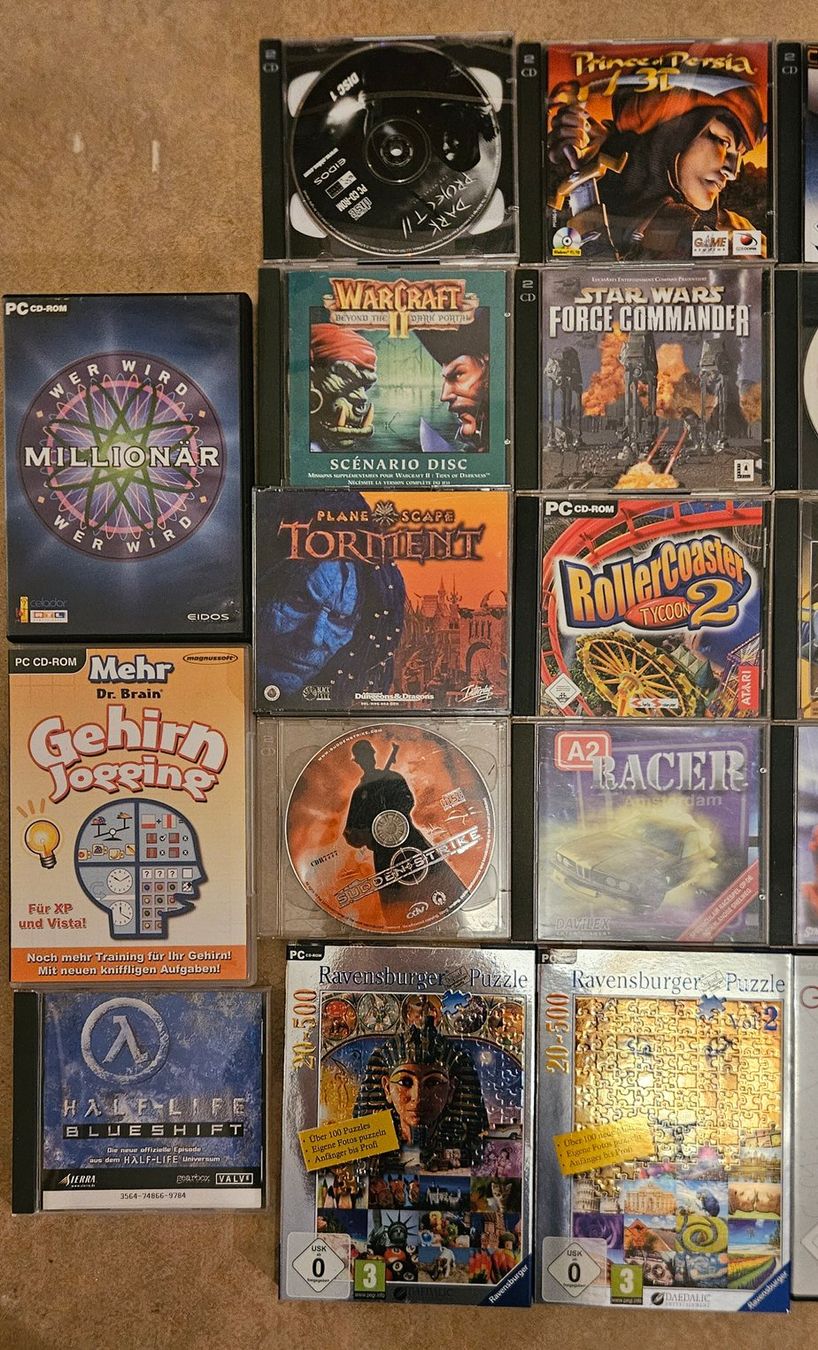 Spiele: PC Spiele Sammlung – Gebraucht aus Winterthur von Men_in_black 2