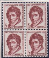 PJ 1955 5 Rp.4er Block **