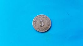 5 Pfennig - Deutsches Reich 1909 A