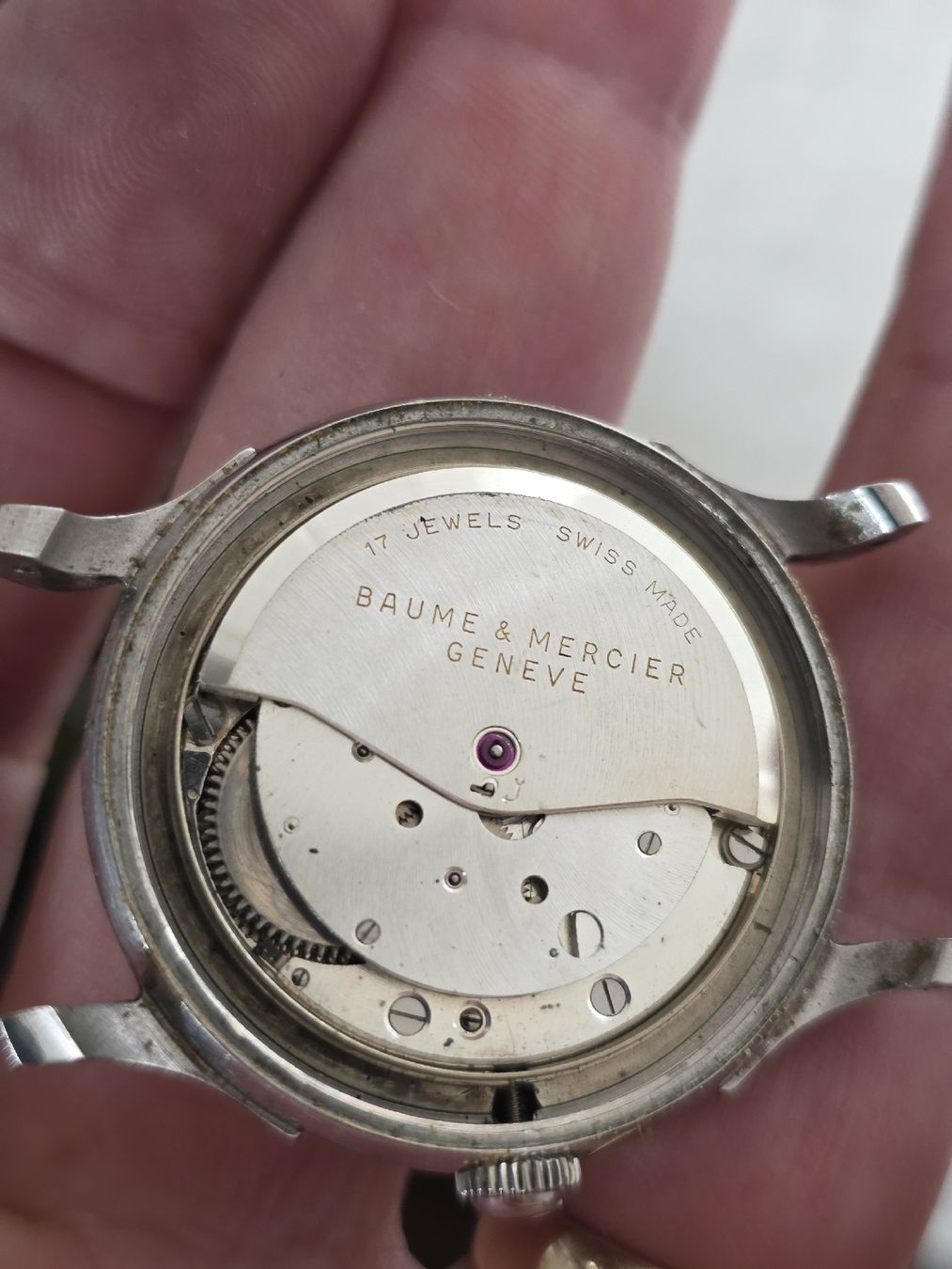 Baume & Mercier Orologi: Fancy Baume & Mercier Automatic Stainless Steel – Usato da Grand-Lancy venduto da Precision-GE 5