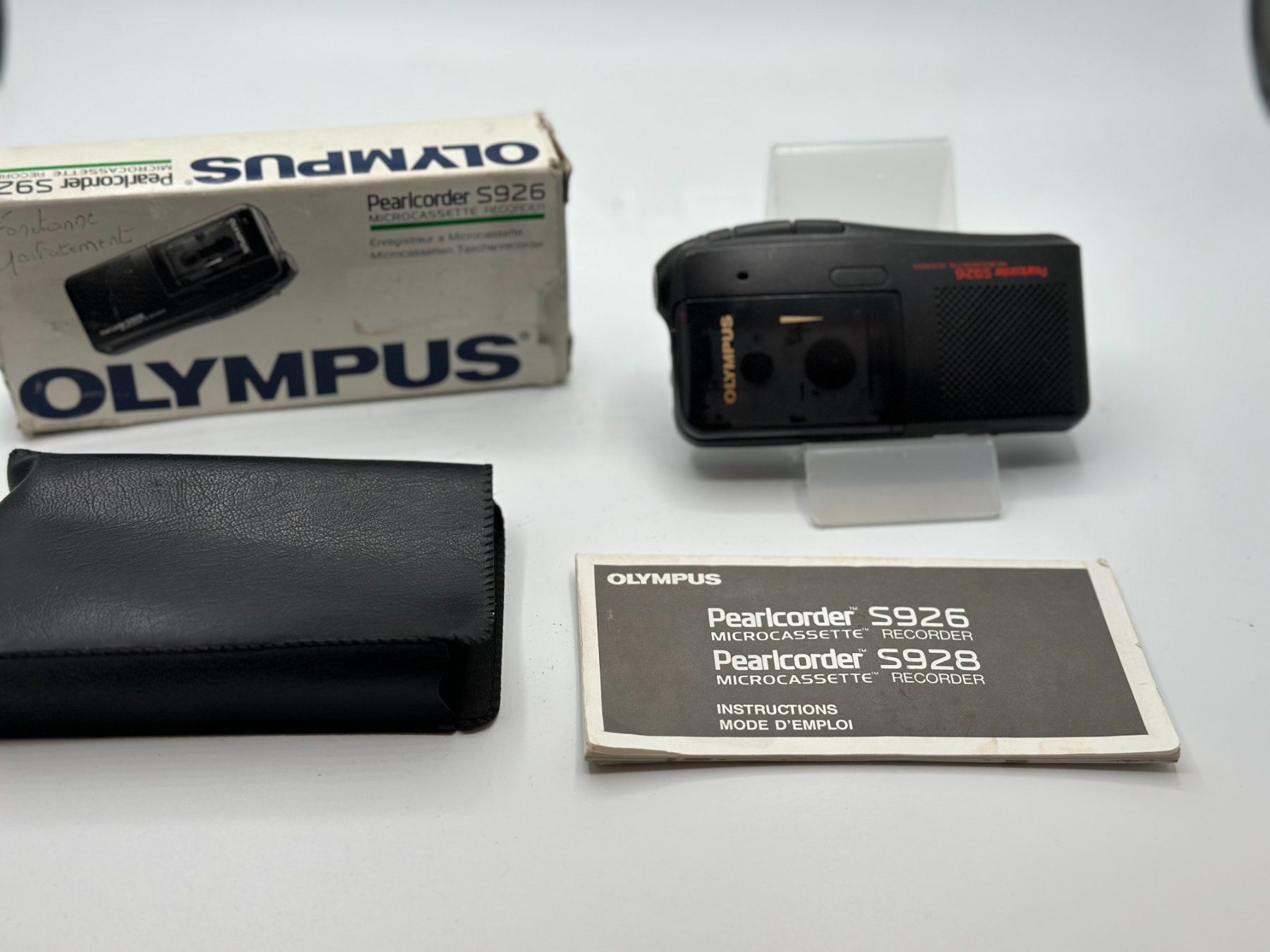 Olypus Pearlcorder S701 Dictaphone à icrocassette noir