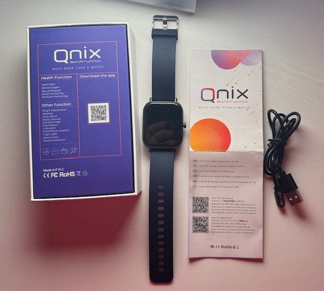 Smartwatch: Qnix - Smartwatch – Usato da Oberkulm venduto da Vw53 4