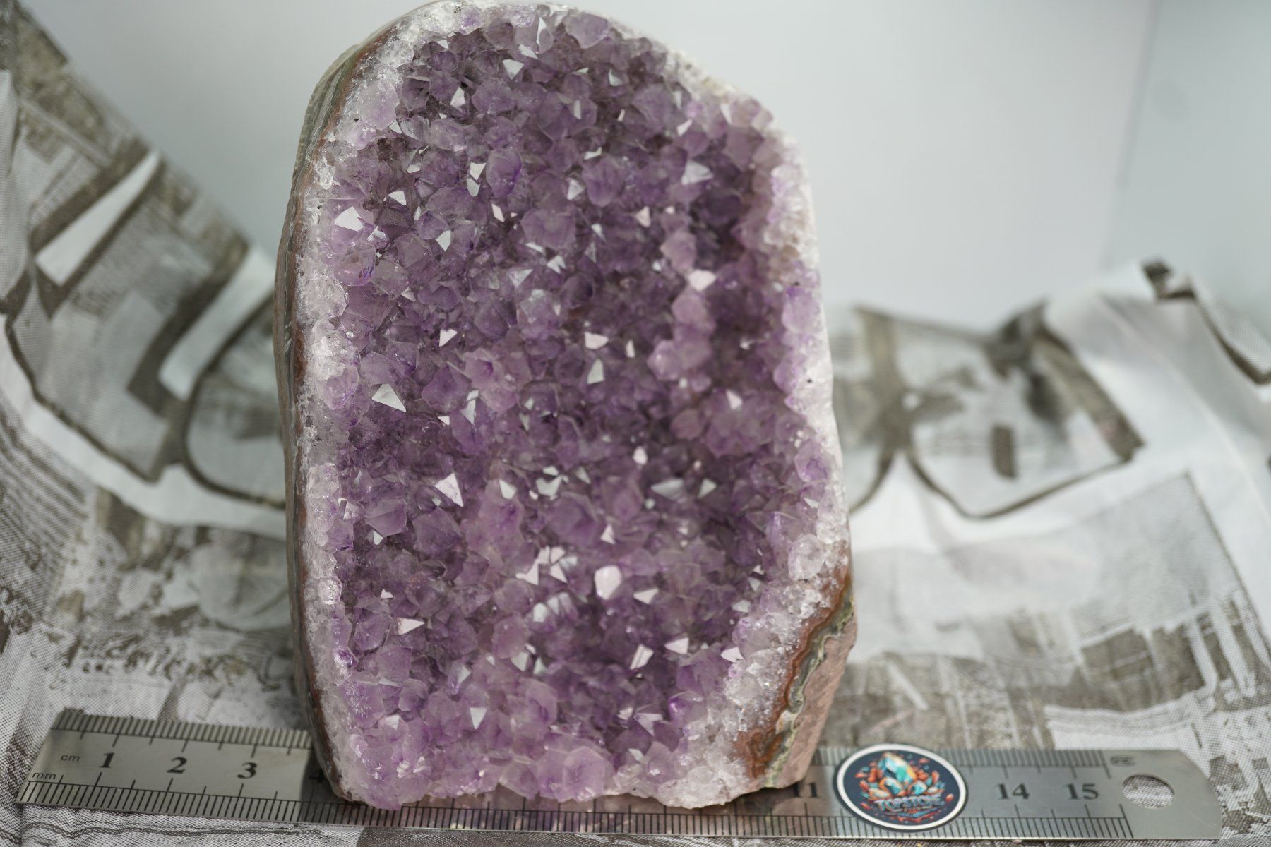 Minerali & Pietre curative: Amethyst Druse  10 cm x  8cm     Direkt – Nuovo e nell'imballaggio originale da Eschenbach SG venduto da topstone 5