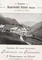 Urnäsch-Bergwirtschaft Kräzerle am Säntis-