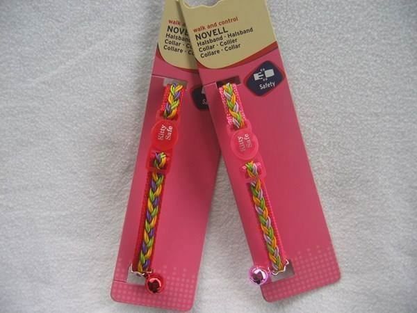 Leine & Halsband: Katzenhalsband Novell rot – Neu und originalverpackt aus Schübelbach von Bemafaja
