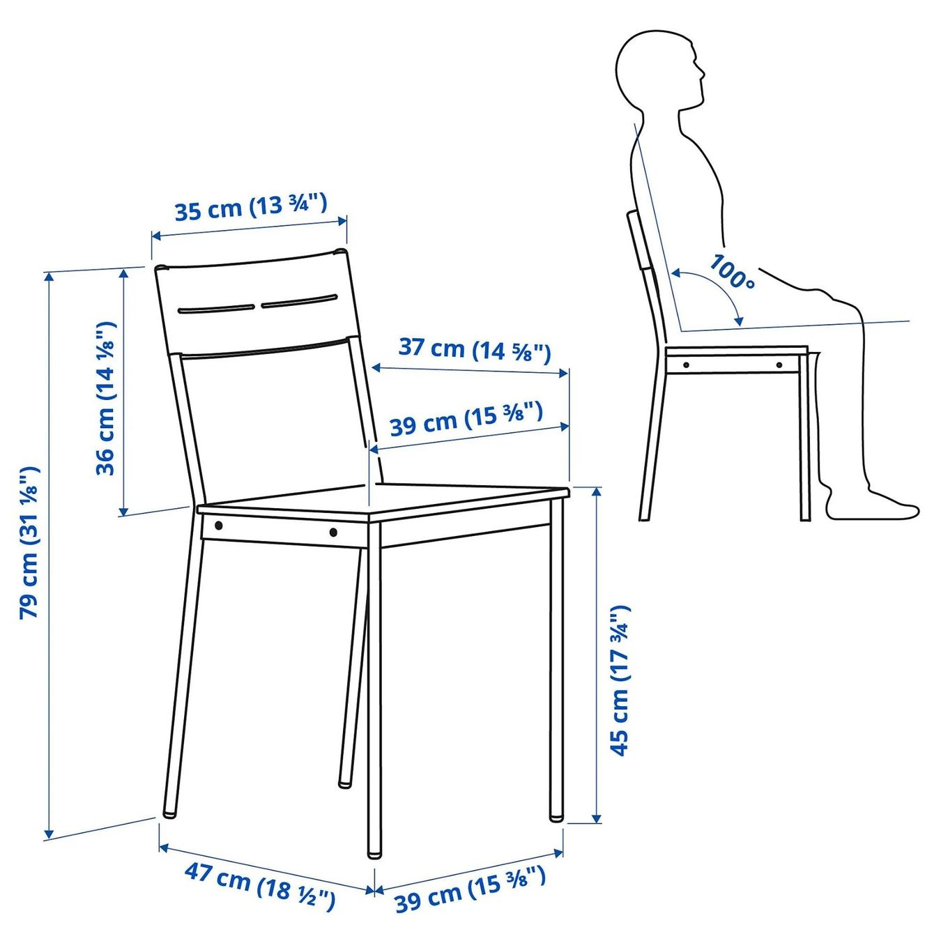 Ikea Tischgruppe: Tisch mit 2 Stühlen – Gebraucht aus Zürich von van_jxs5 6
