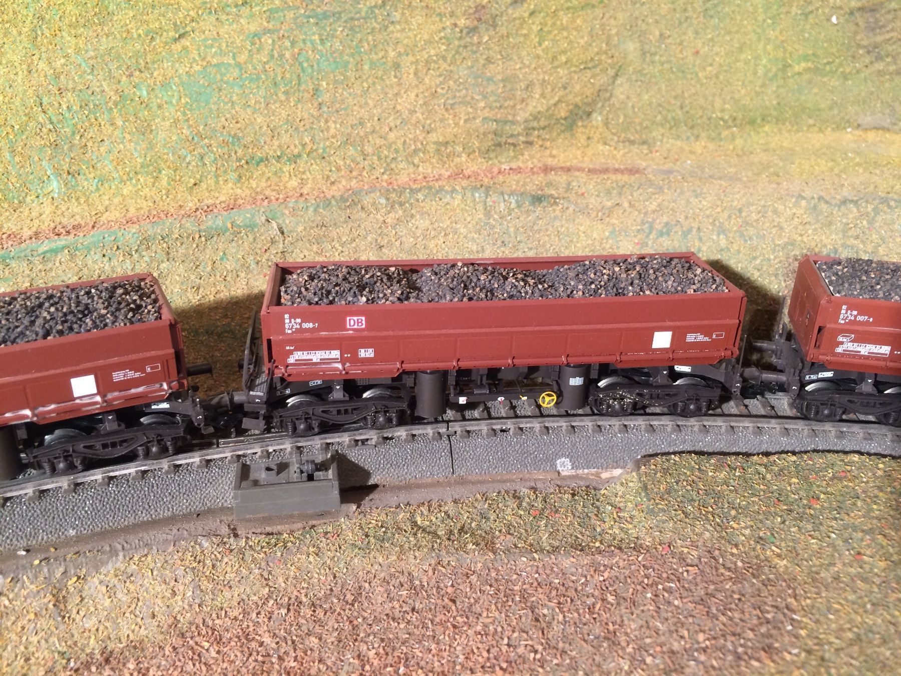 Märklin Modellini di ferrovie: Märklin Muldenkippwagen – Usato da Mont Tramelan venduto da Oktober1958 3