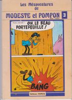Modeste et Pompon, Tome 3, éditions Horus
