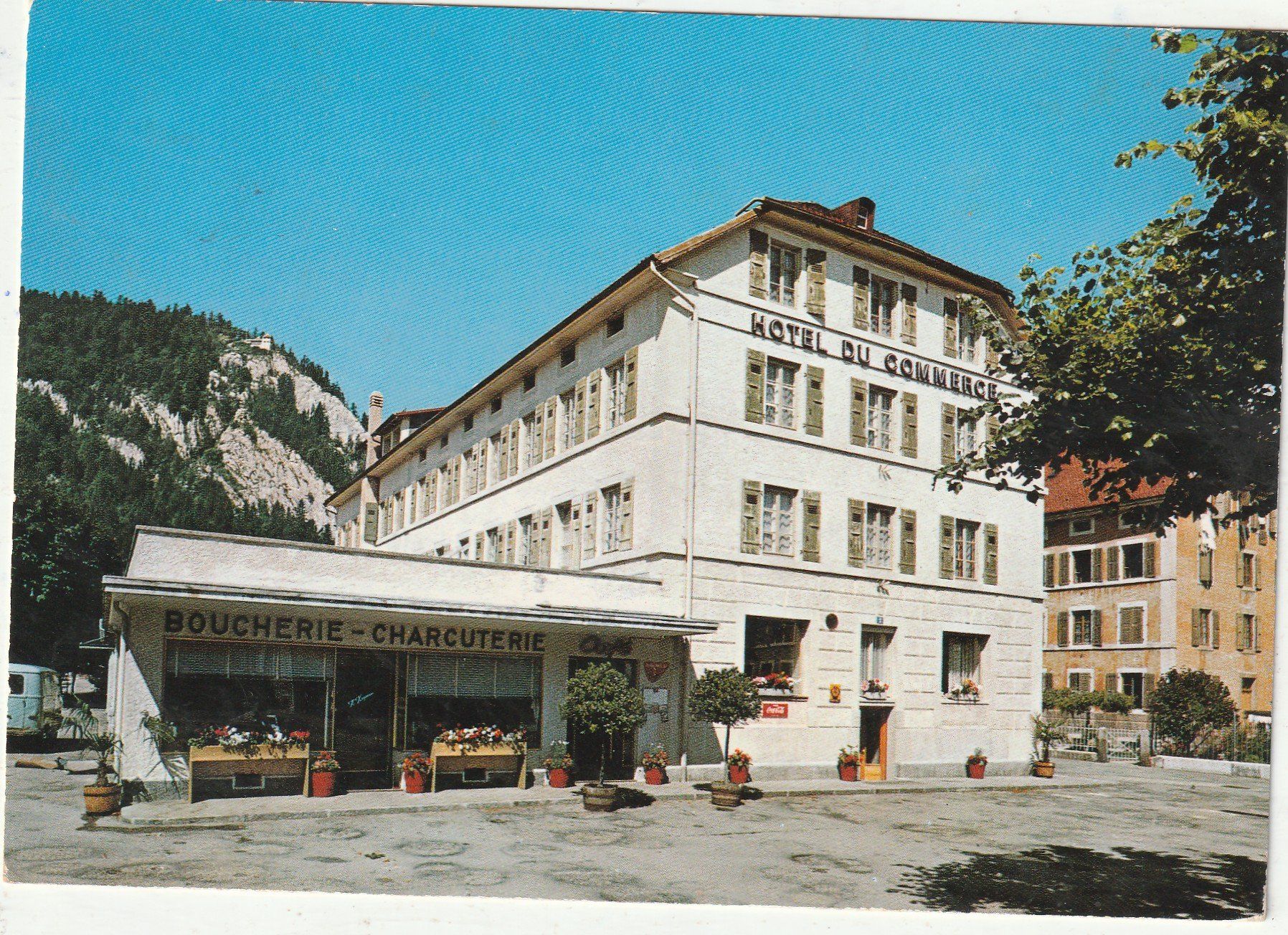 Cartoline postali: Hotel fleurier – Usato da Lumbrein venduto da made02