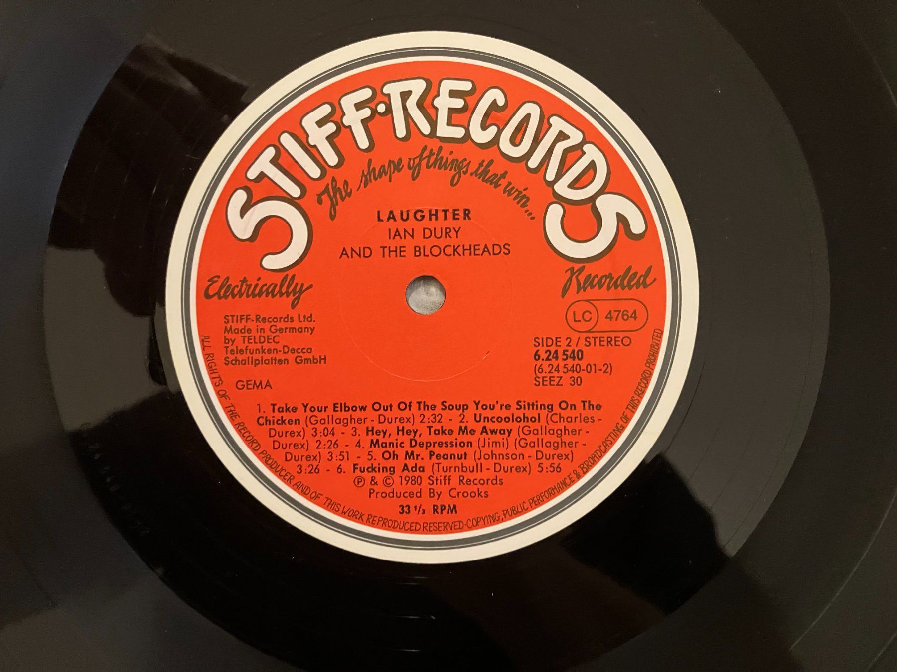 Dischi in vinile: Ian Dury & The Blockheads – Usato da Aarwangen venduto da Jukebox3 8
