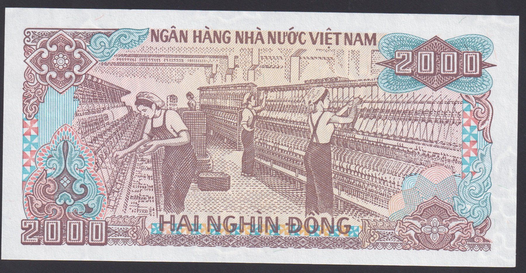 Billets de banque: Vietnam 2000 Dong 1988 – D'occasion à Brugg AG par banknoten_muesli 1