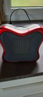 MIOSTAR Heizluefter, rot/silber, 1500W, Top Zustand!