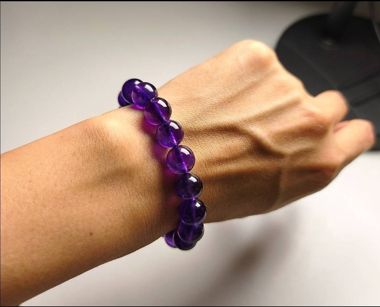 Bracciali & Braccialetti: Bracelet en améthyste naturelle – Nuovo (secondo la descrizione) da Ursy venduto da tan_8qdl 2