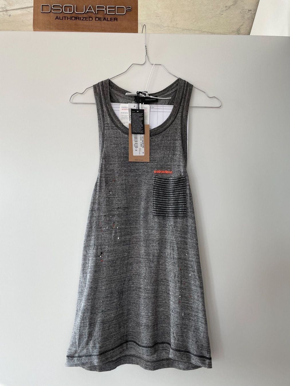 T-Shirts: 100% AUTHENTIC DSQUARED TANK-TOP SHIRT – Neu (gemäss Beschreibung) aus Basel von trend_shop_schweiz 1