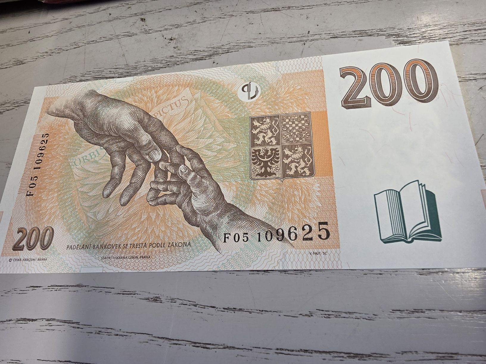 Billets de banque: Tschechische Krone 200 Banknote  – Neuf avec emballage d'origine à Herisau par Antiques.AR 1