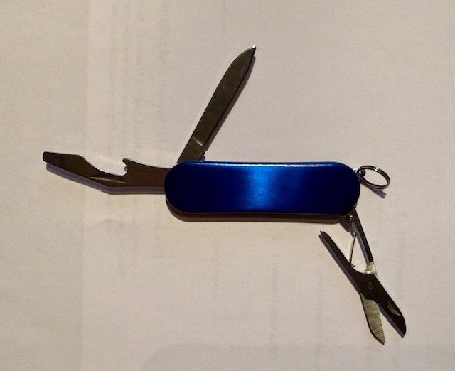 Coltelli tascabile: Taschenmesser 3-teilig Blau – Nuovo (secondo la descrizione) da Zollikon venduto da cyberbambi123