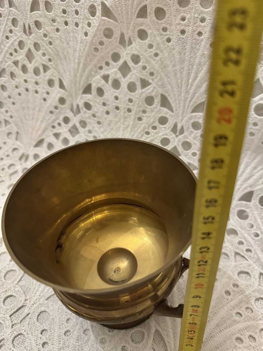 Töpfe: Vintage Messingschale Topf Mit Griff – Gebraucht aus Frenkendorf von Only1 4