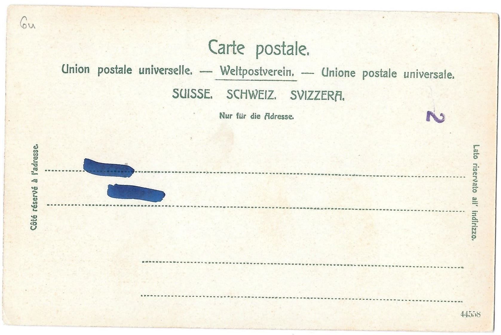 Cartoline postali: Thun Thunerhof und Alpenpanorama – Usato da Olten venduto da clotaldi 1