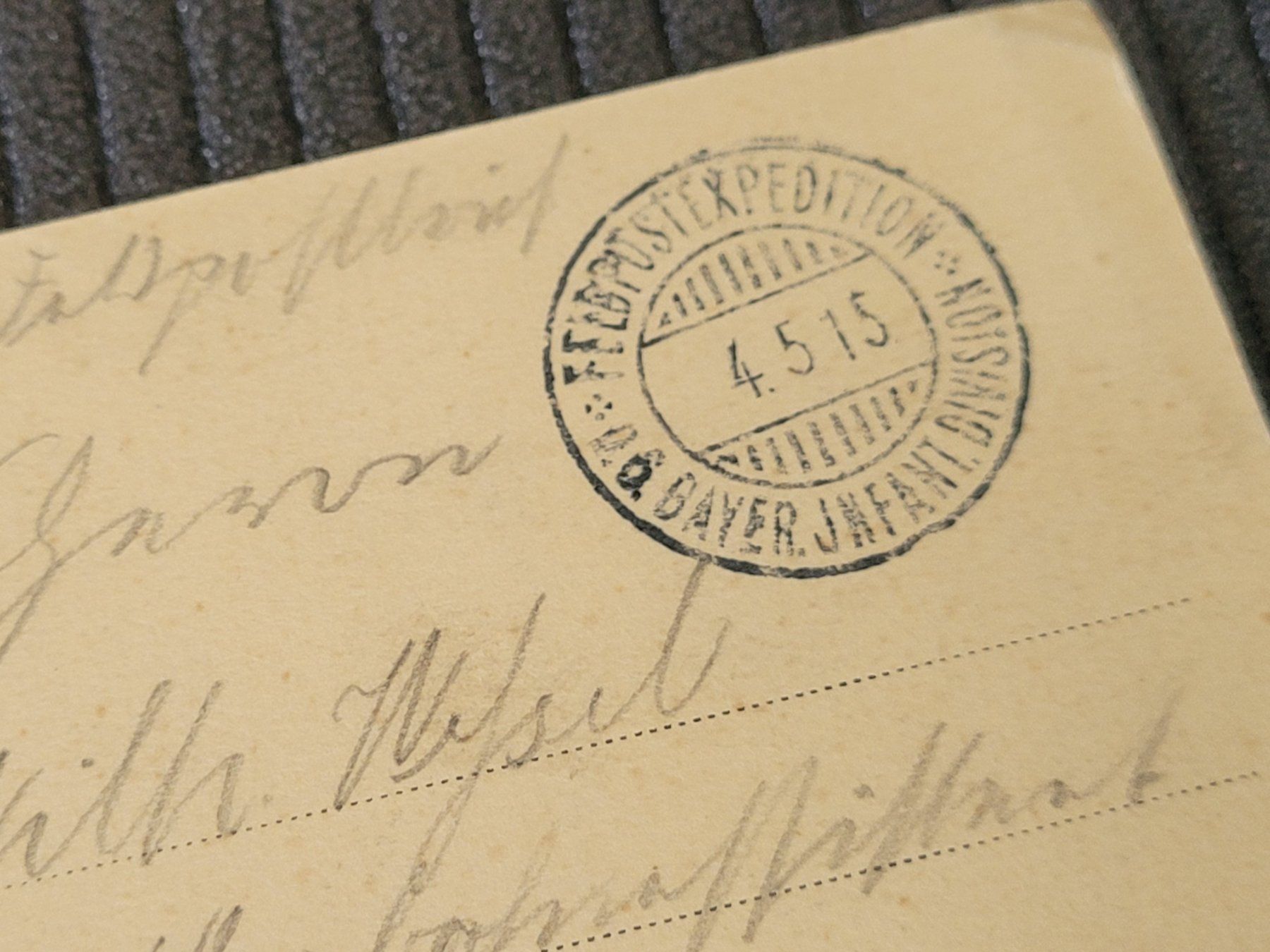 Ansichtskarten: Postkarten 1. Weltkrieg, WW1 – Gebraucht aus Kriens von KTP 2