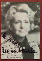Fee von Reichlin 1912-2002 Autogramm signiert Foto 10x15cm