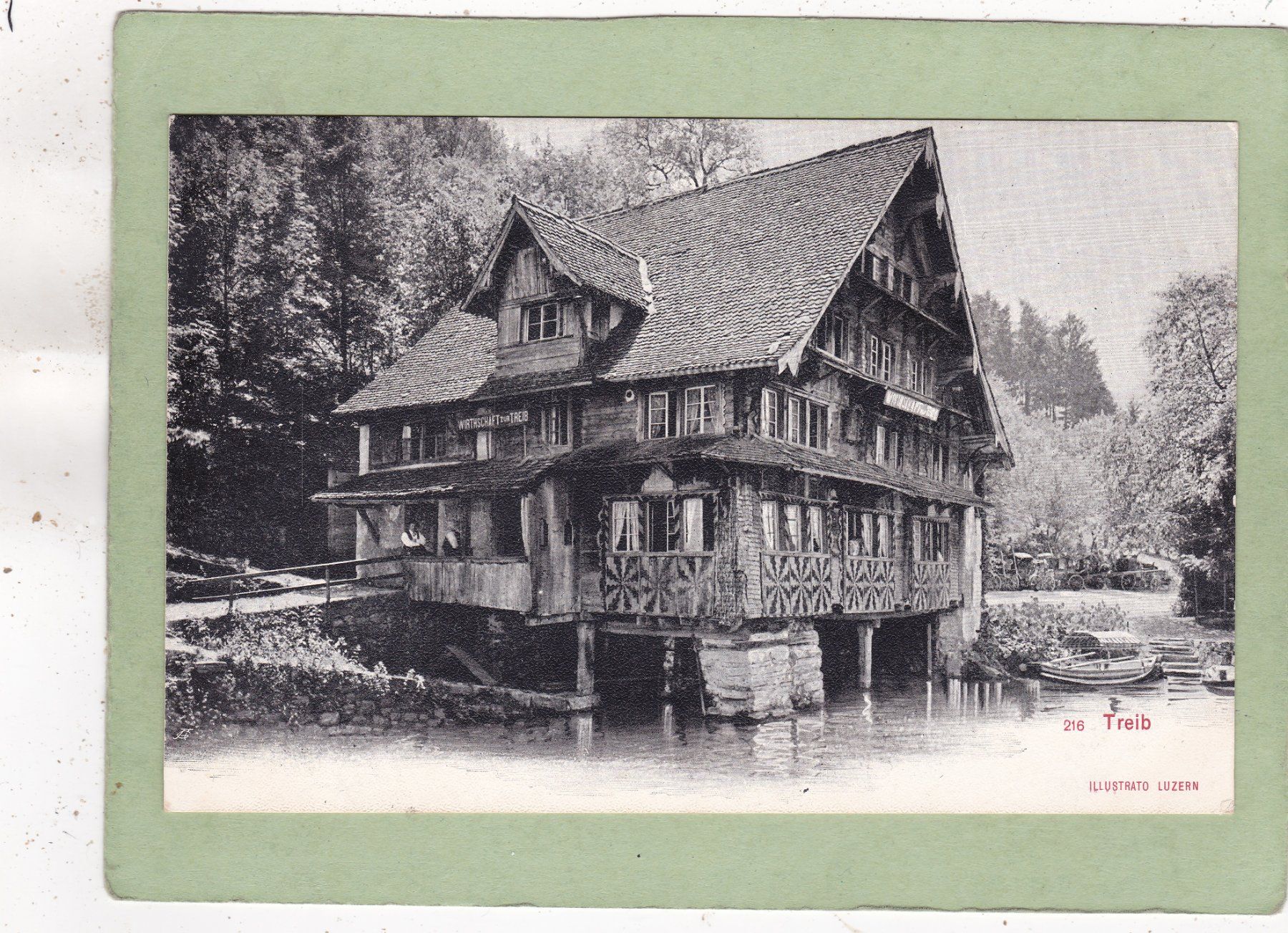 Cartoline postali: Treib – Usato da Herisau venduto da Lisegrat2008