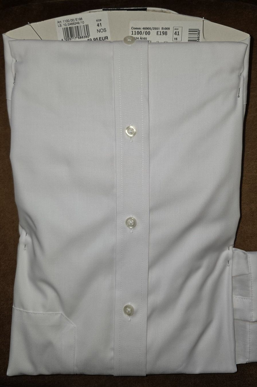 Eterna Camicie: Herrenhemd Eterna Comfort Fit Langarm, Gr 41 – Nuovo e nell'imballaggio originale da Schönenbuch venduto da dodo888 2