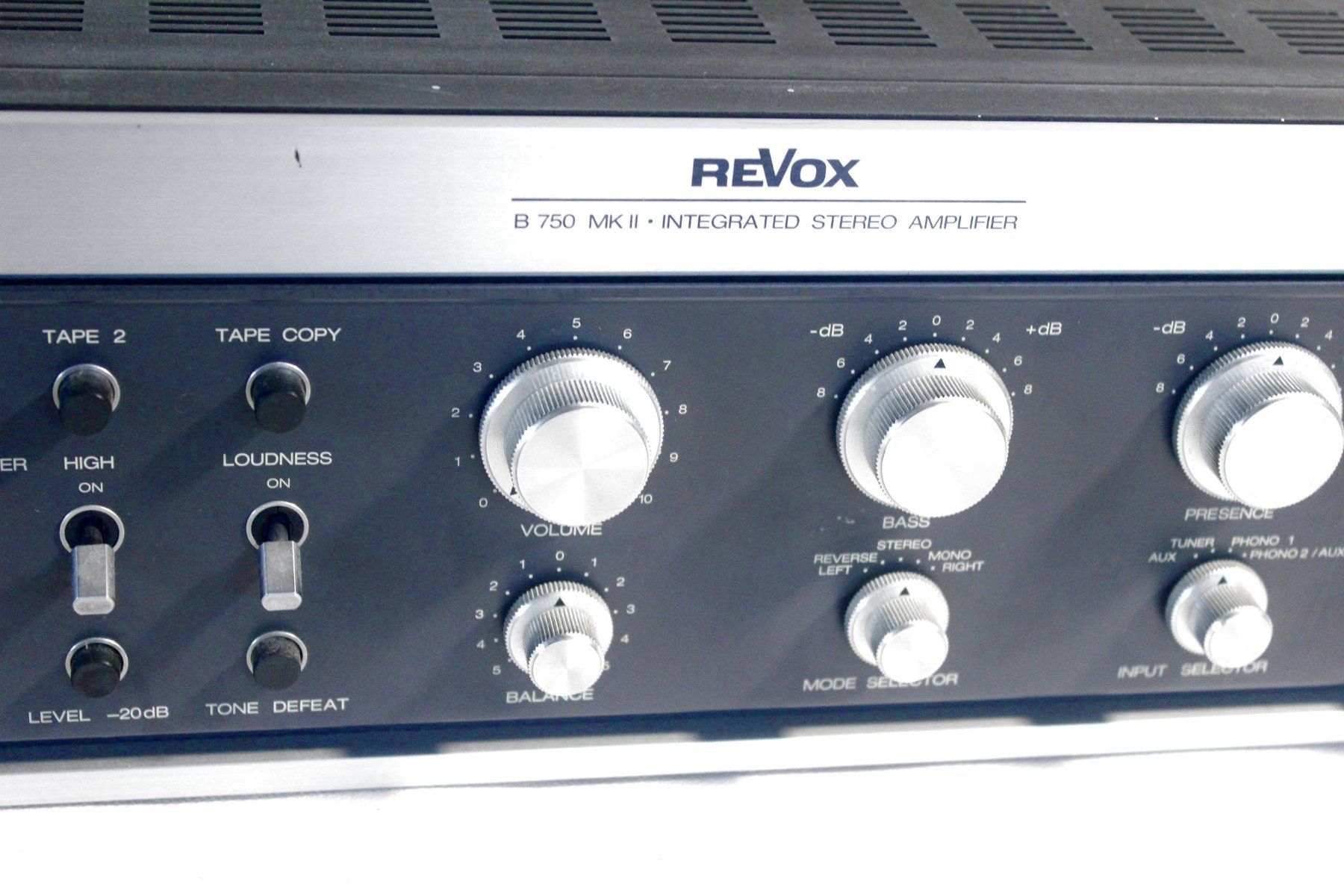 Revox Amplificateurs: Klassiker der Willi Studer GmbH: REVOX B 750 Mk. II – D'occasion à Bern par kultiges 2