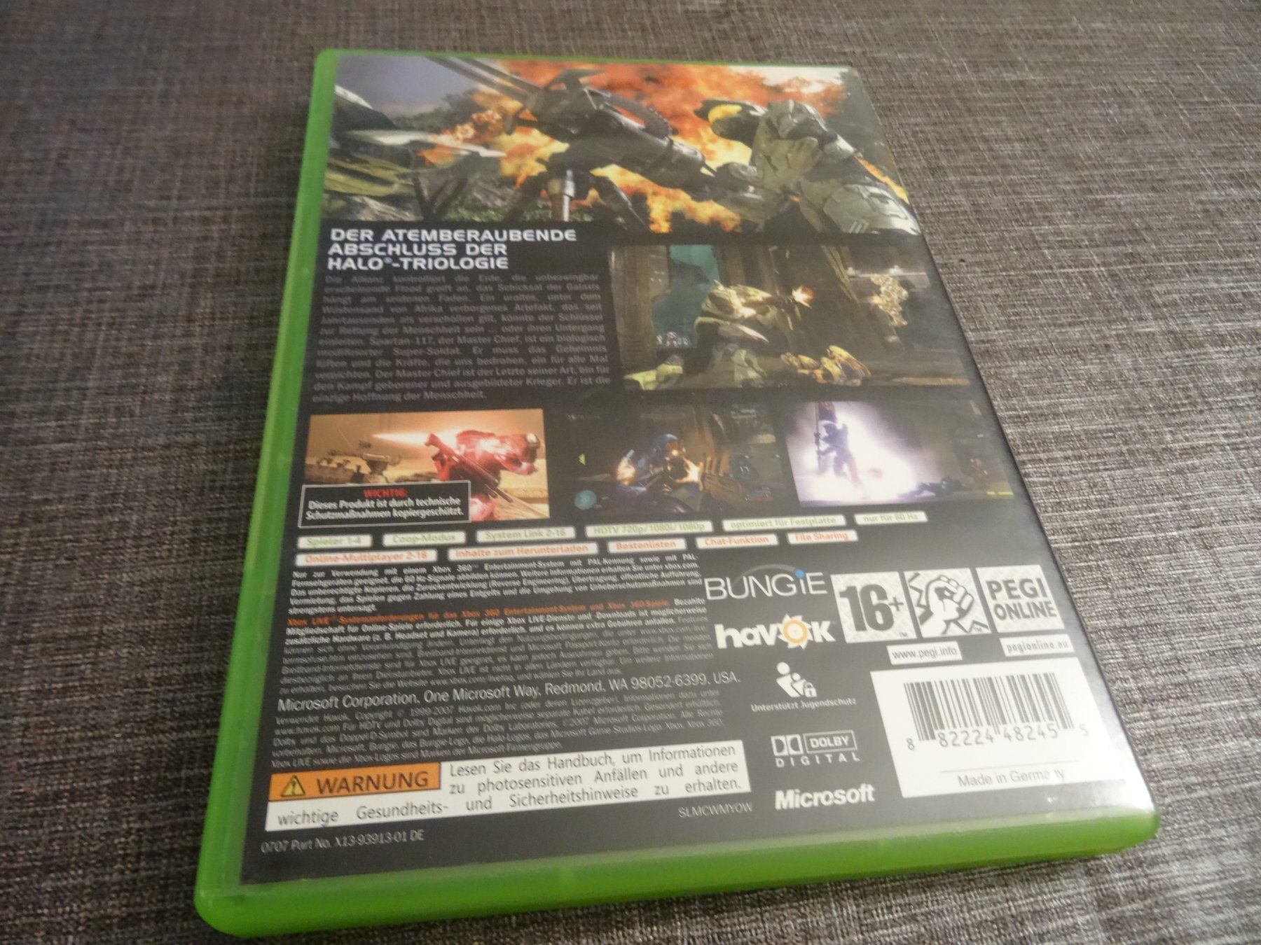 Microsoft Jeux: Halo 3 - Xbox 360 - – D'occasion à Olten par Disc-Ausverkauf 2