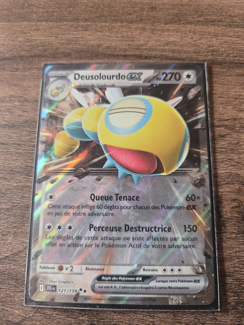 Pokémon Carte collezionabili: Aventures Ensemble Deusolourdo EX 121/159 – Nuovo (secondo la descrizione) da Rossinière venduto da seb_68fd