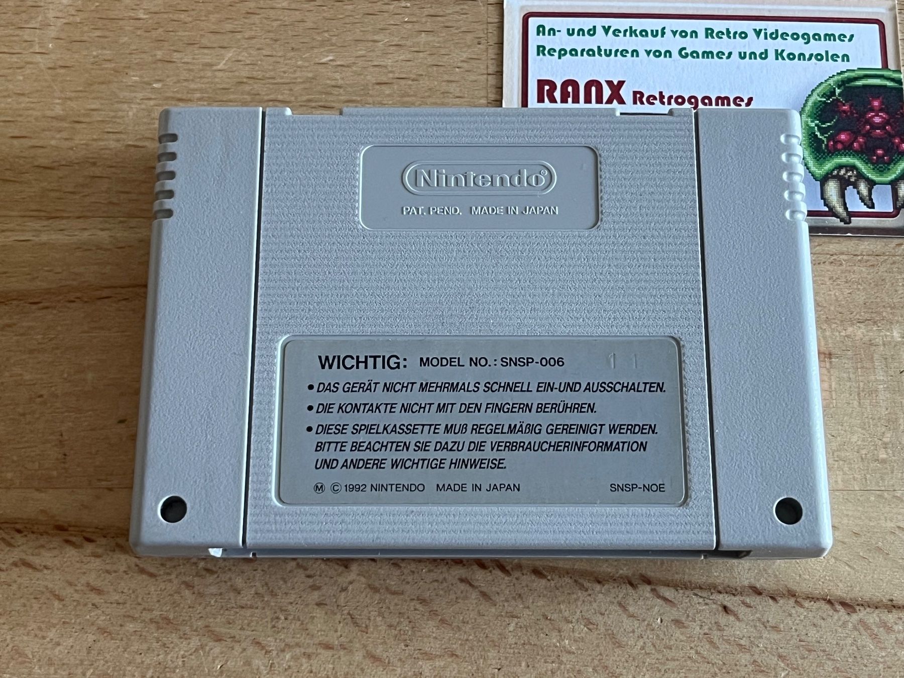 Nintendo Spiele: Actraiser SNES Super Nintendo Spielmodul original – Gebraucht aus Thalwil von ranx 1