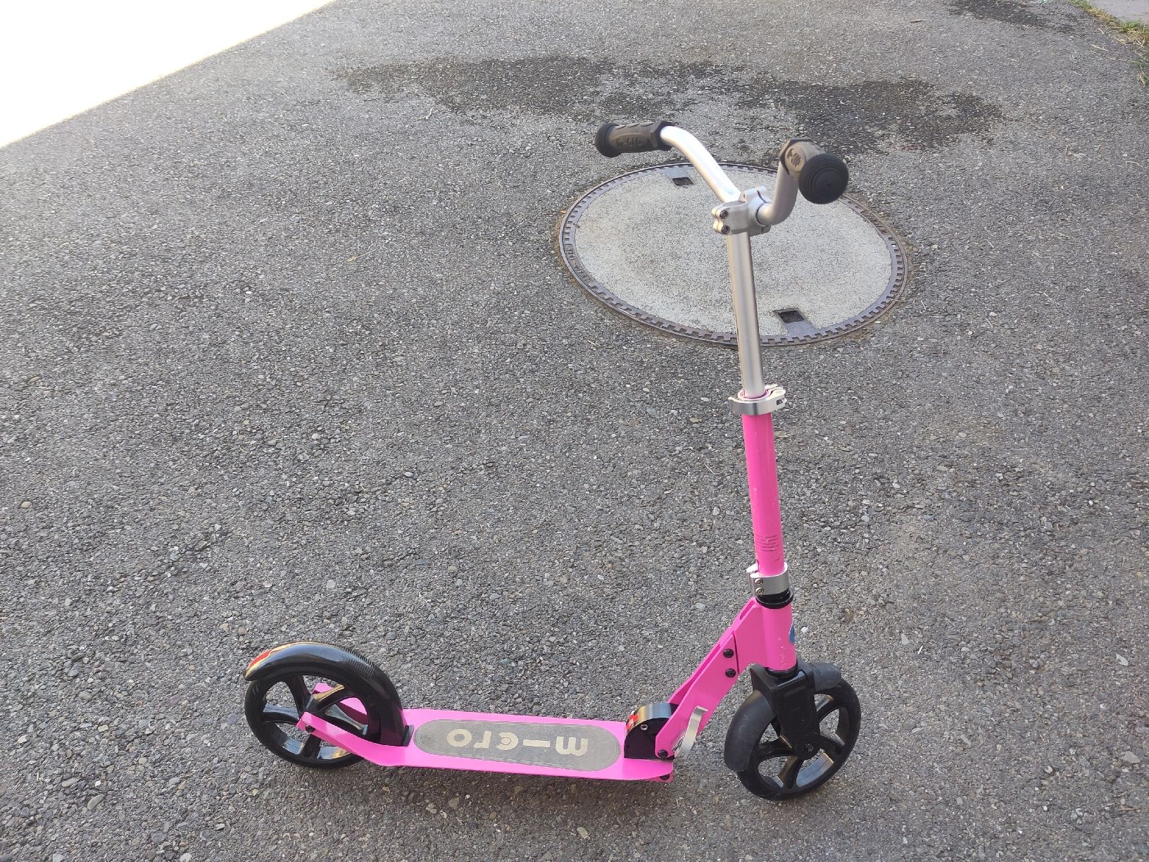 Micro Kickboard: micro cruiser T-Bar, pink, gebraucht  – Gebraucht aus Dettighofen Lengw. von mai_75wt 2