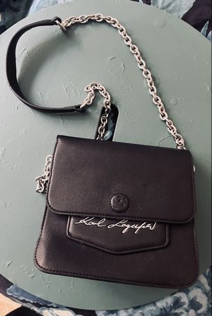 Karl Lagerfeld Tasche, Schwarz, neuwertig, Top Zustand!