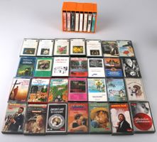Grosse Kassetten Sammlung Hörspiele und Musik (36 Kassetten)