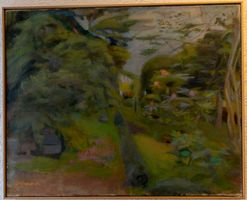 VERNA Germaine – In giardino