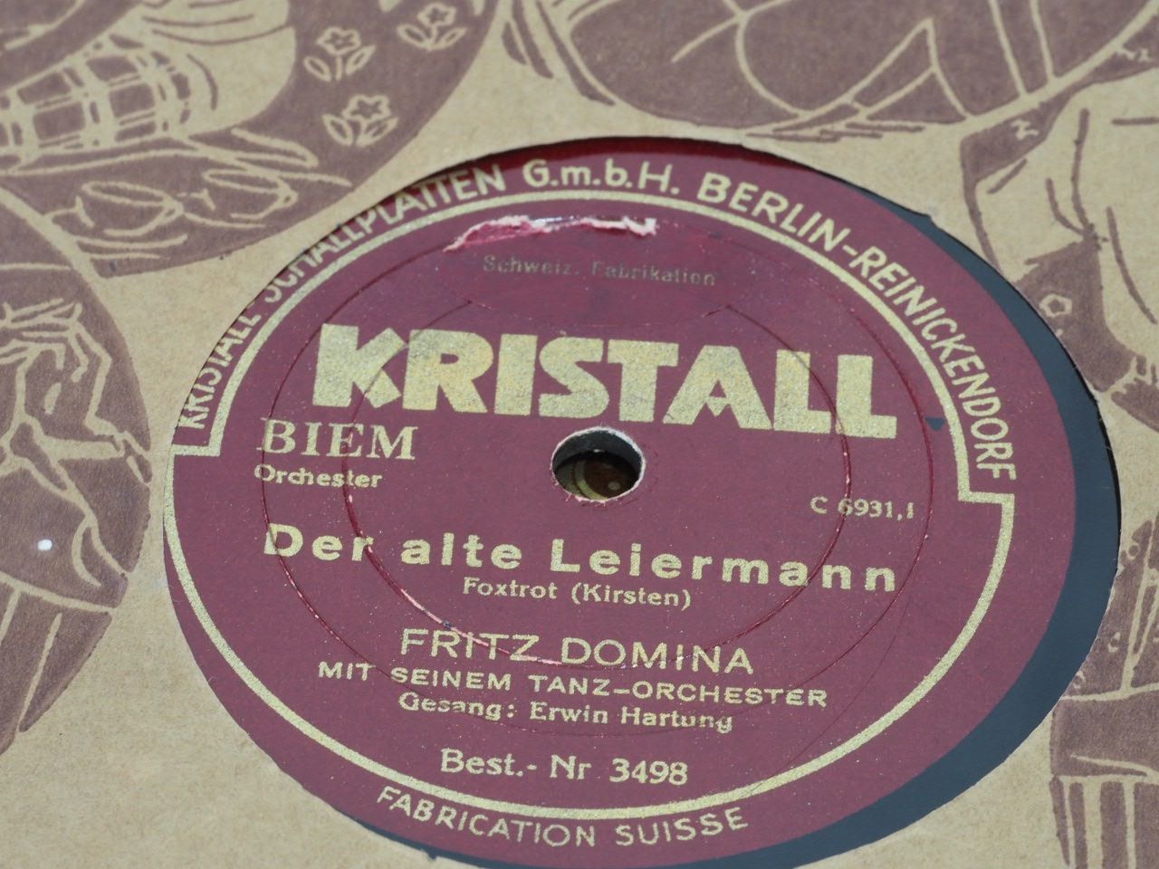 Schallplatten: DISQUES 78 TOURS – Gebraucht aus Lausanne von Leag 3