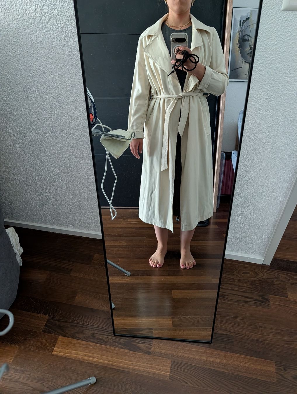 Mäntel: Mantel/ Jacke Edit Beige Taglia 42 IT – Gebraucht aus Schlieren von Graziagra 4