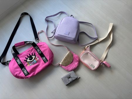 5 Taschen Set Mädchen Sporttasche Tasche Rucksack