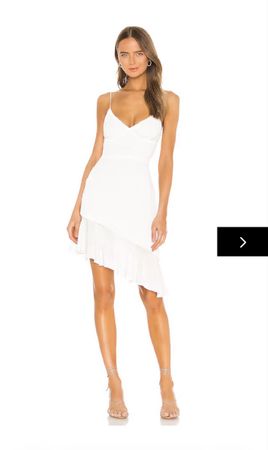 White Ruffle Midi Dress - Perfect for Summer Parties!