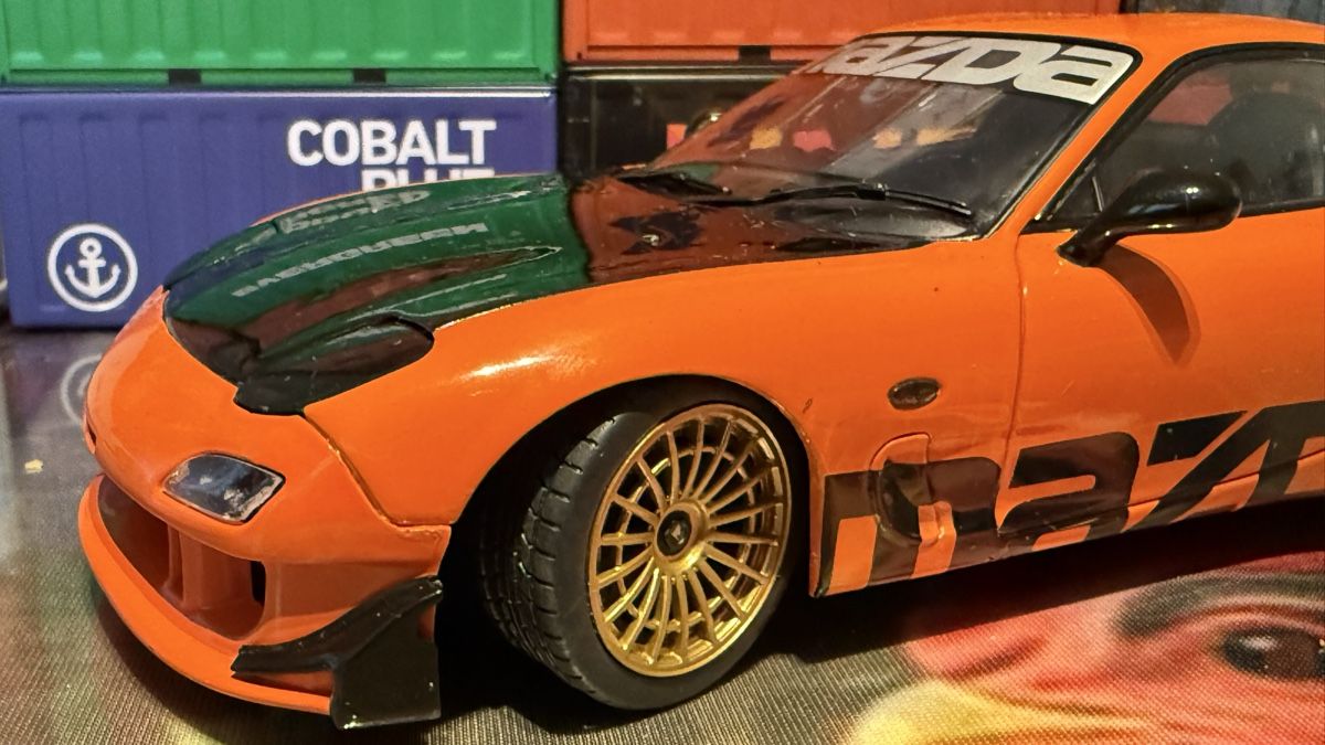 Mazda Modellautos: Mazda RX-7 orange – Neu (gemäss Beschreibung) aus Basel von Zomeg 4
