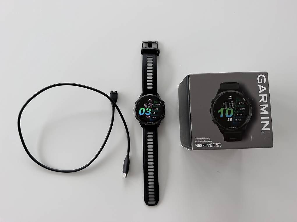 Garmin Smartwatch: Garmin Forerunner 970 47mm in Schwarz – Gebraucht aus Dietikon von mik_6lb7 4