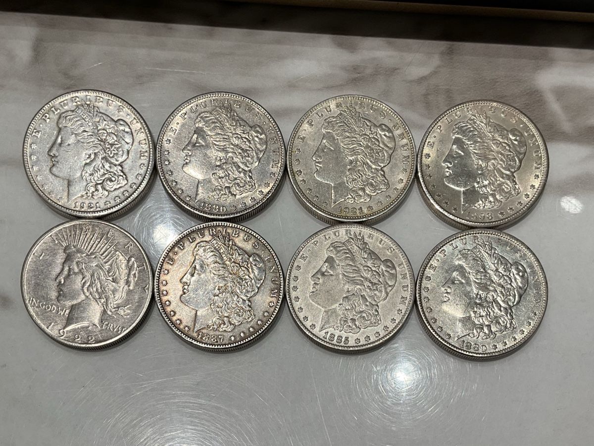 Toutes les monnaies: 1 Dollar Silbermünzen – D'occasion à Schaffhausen par glamour-shop