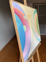 Acrylbild auf Baumwolle - 70 x 70cm